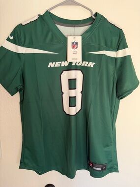 Nike Green New York Rodgers Football Jersey